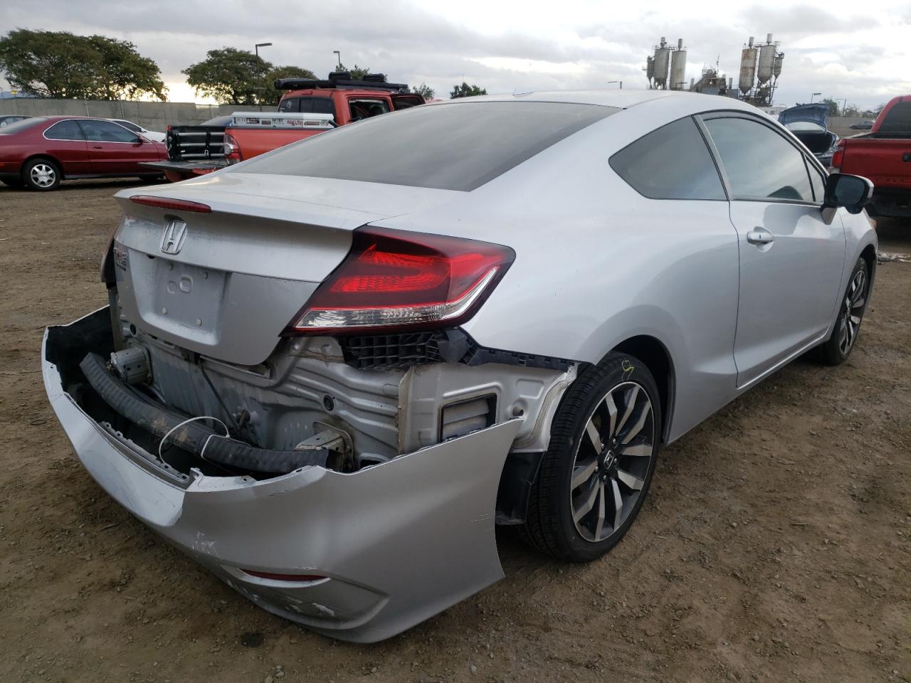Photo 4 from auction – 2014 HONDA CIVIC EXL with VIN 2HGFG3B02EH501366