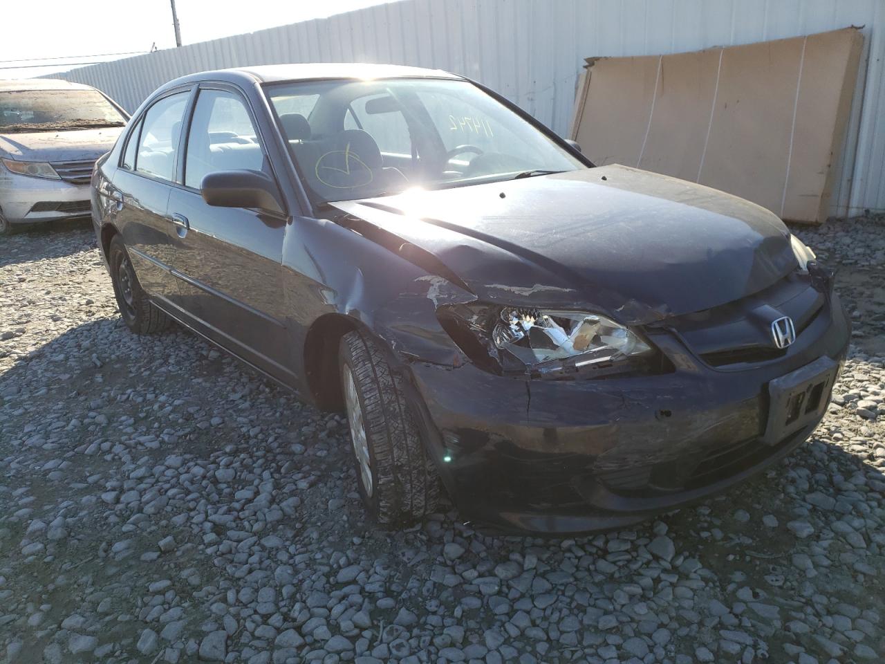 HONDA CIVIC LX 2004 with VIN 2HGES16554H504457 - Photo from auction