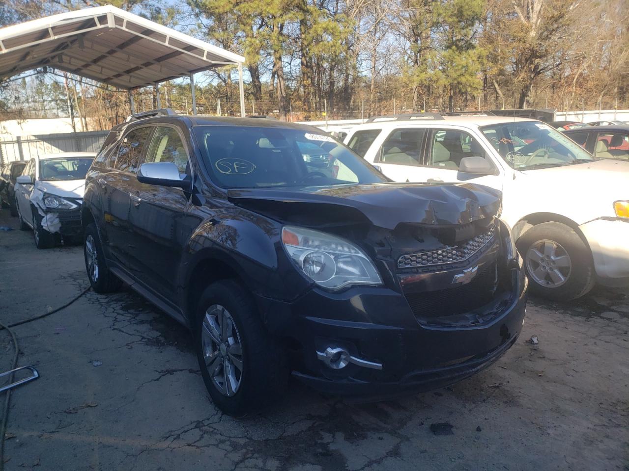 CHEVROLET EQUINOX LT 2011 with VIN 2CNALPEC6B6349385 - Photo from auction