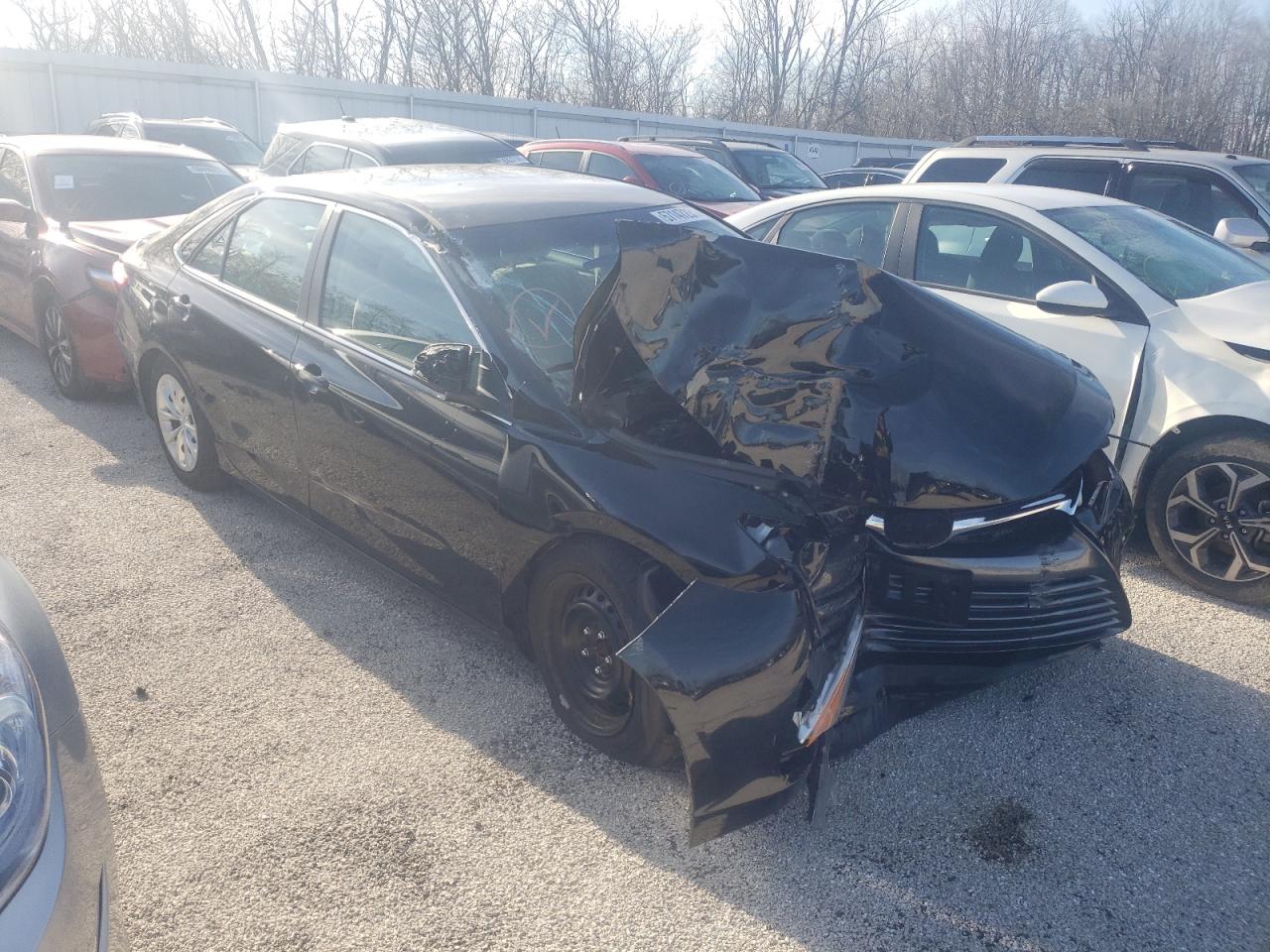 TOYOTA CAMRY LE 2015 with VIN 4T4BF1FK1FR492224 - Photo from auction