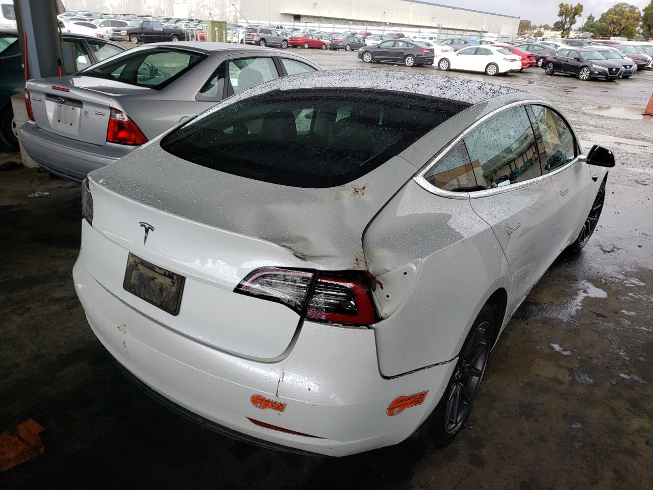 Photo 4 from auction – 2020 TESLA MODEL 3 with VIN 5YJ3E1EA6LF706787