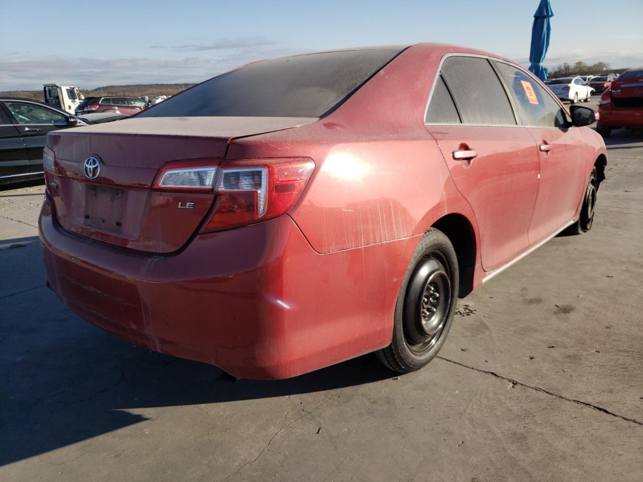 Photo 4 from auction – 2012 TOYOTA CAMRY BASE with VIN 4T4BF1FK5CR203521