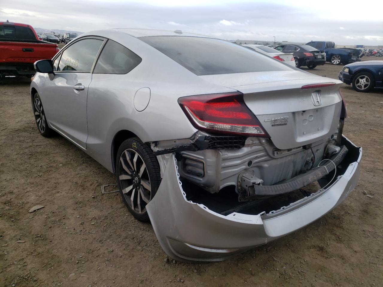Photo 3 from auction – 2014 HONDA CIVIC EXL with VIN 2HGFG3B02EH501366