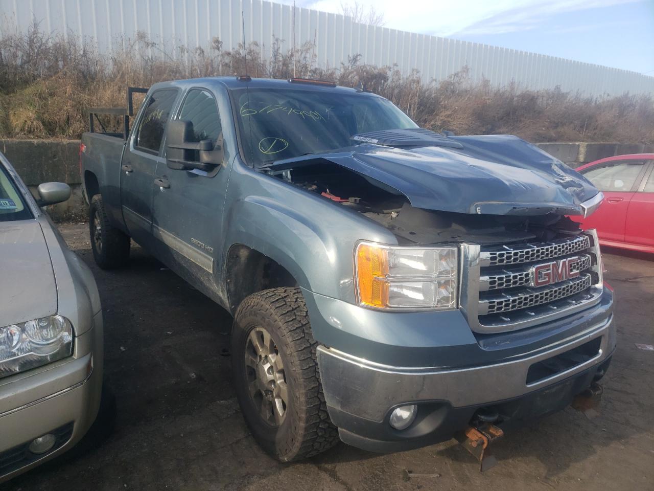GMC SIERRA K25 2014 with VIN 1GT120CG3EF159154 - Photo from auction