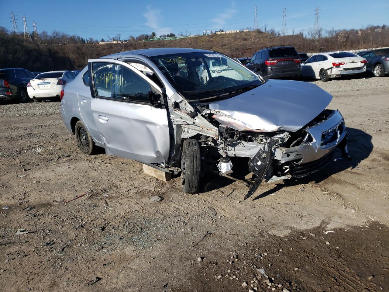 MITSUBISHI MIRAGE G4 2019 with VIN ML32F3FJ4KHF12119 - Photo from auction