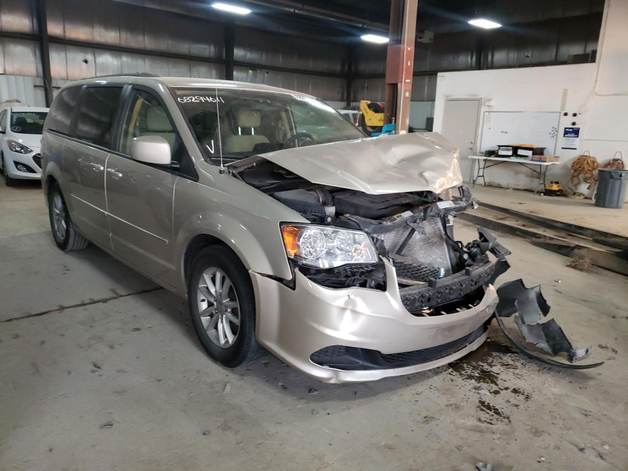 DODGE GRAND CARA 2014 with VIN 2C4RDGCG2ER392179 - Photo from auction