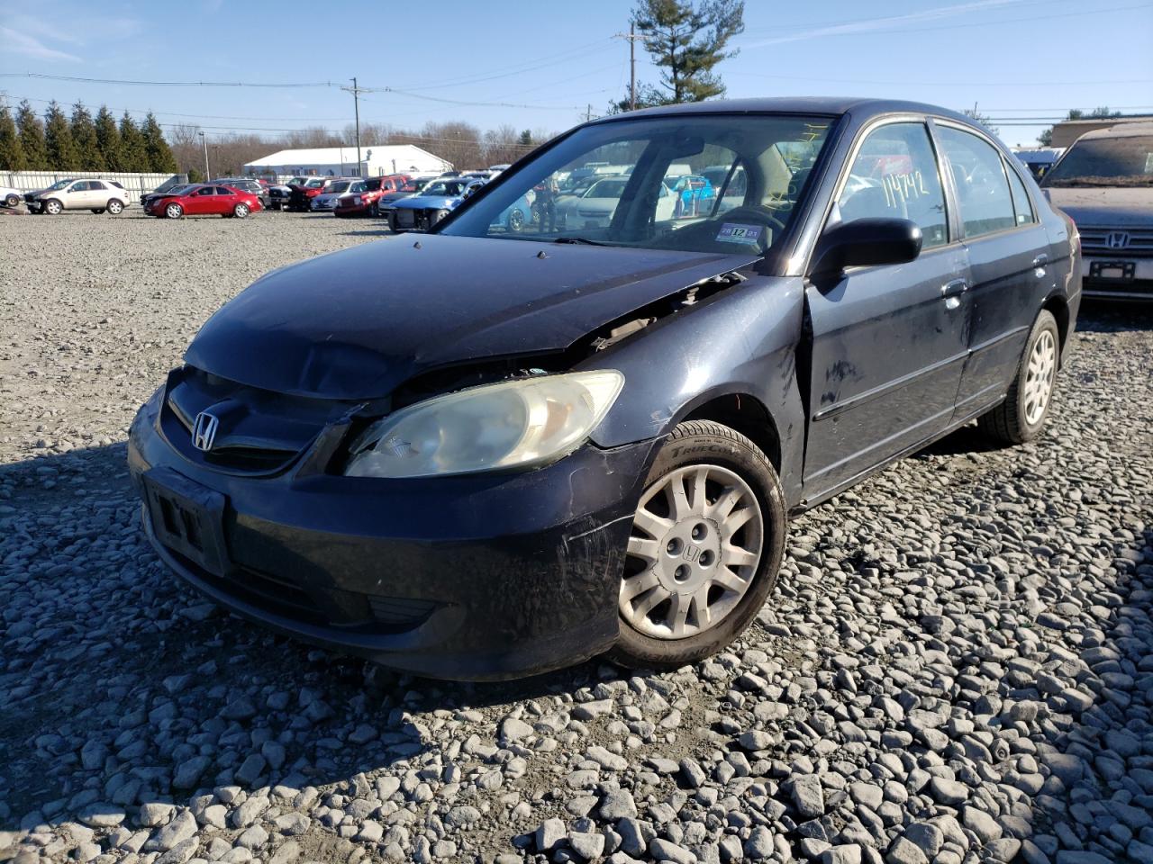 Photo 2 from auction – 2004 HONDA CIVIC LX with VIN 2HGES16554H504457