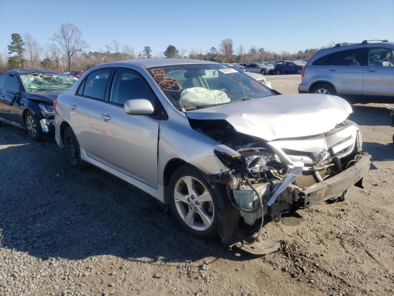 TOYOTA COROLLA BA 2012 with VIN 2T1BU4EE0CC865652 - Photo from auction