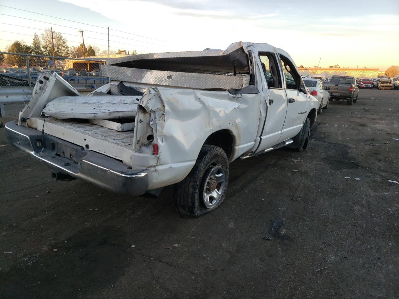 Photo 4 from auction – 2005 DODGE RAM 2500 S with VIN 3D7KS28C25G837189