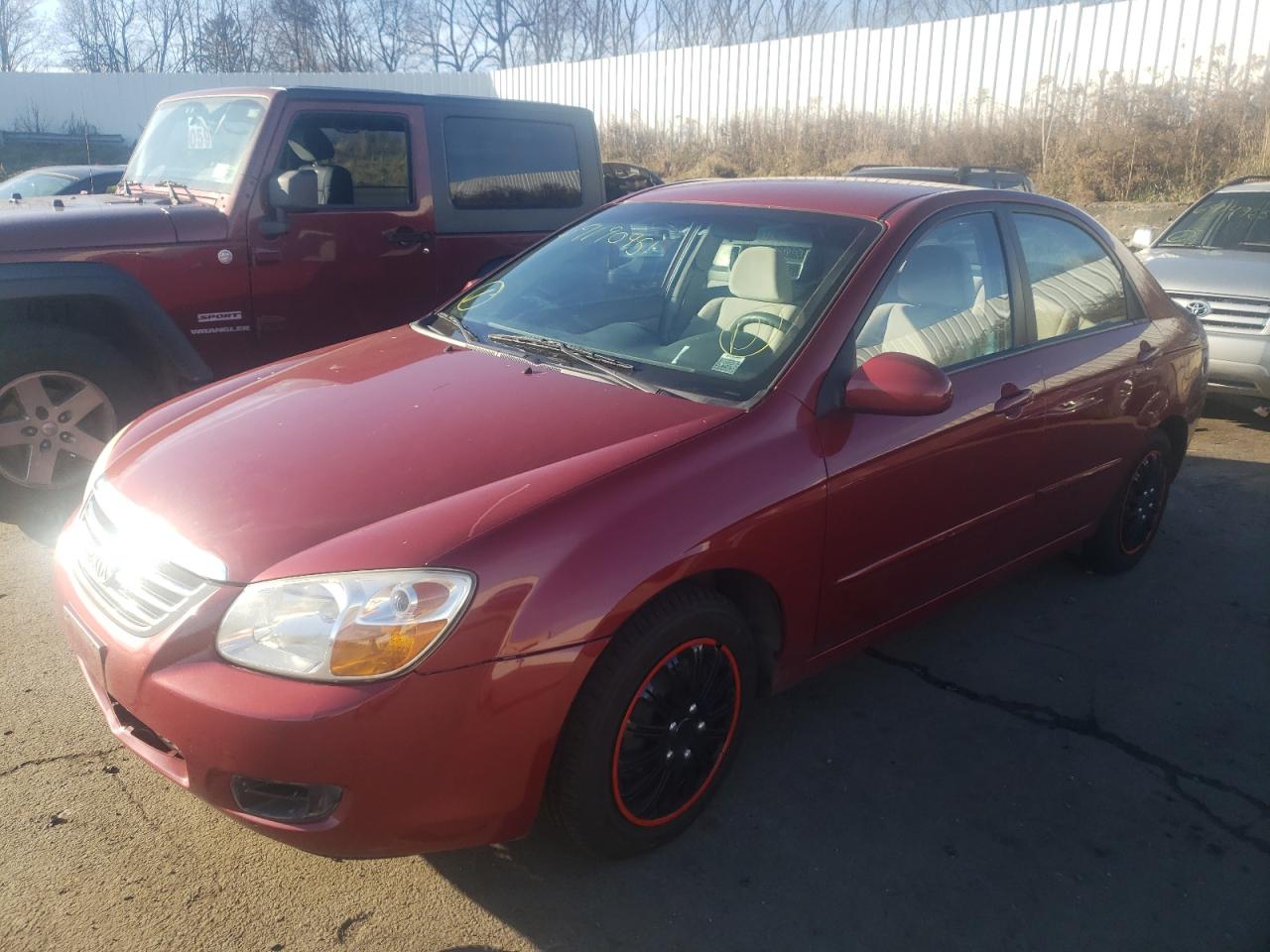 Photo 2 from auction – 2008 KIA SPECTRA with VIN KNAFE122785518182