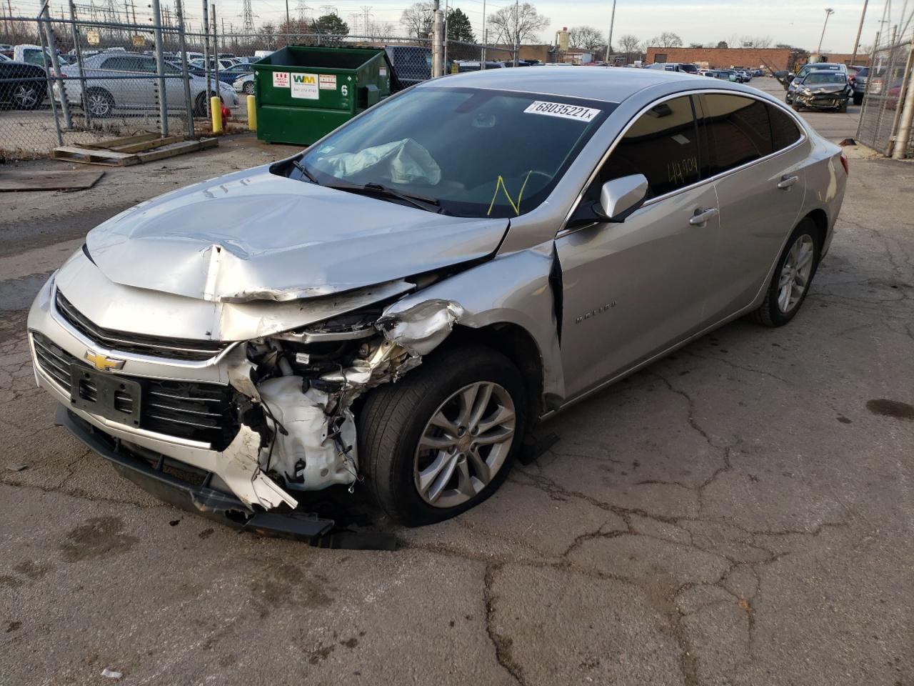 Photo 2 from auction – 2017 CHEVROLET MALIBU LT with VIN 1G1ZE5ST4HF105557