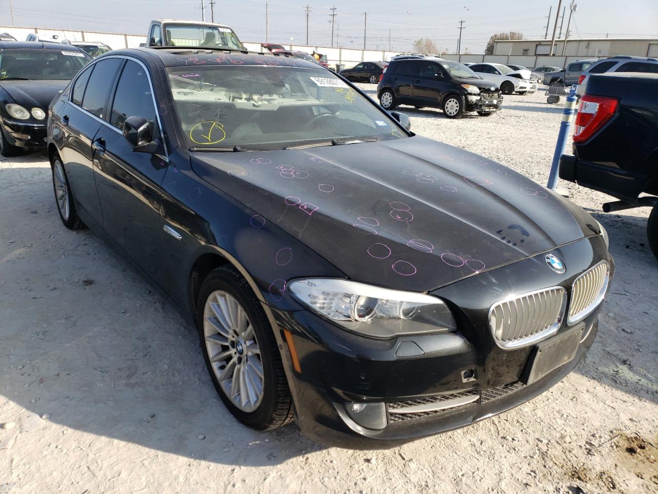 BMW 535 I HYBR 2013 with VIN WBAFZ9C57DD090545 - Photo from auction