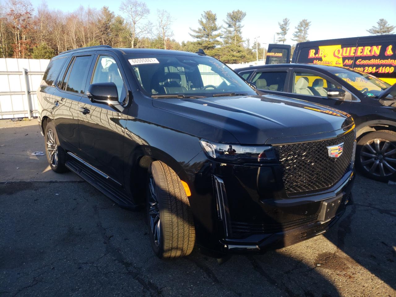 CADILLAC ESCALADE S 2021 with VIN 1GYS4FKL6MR259062 - Photo from auction
