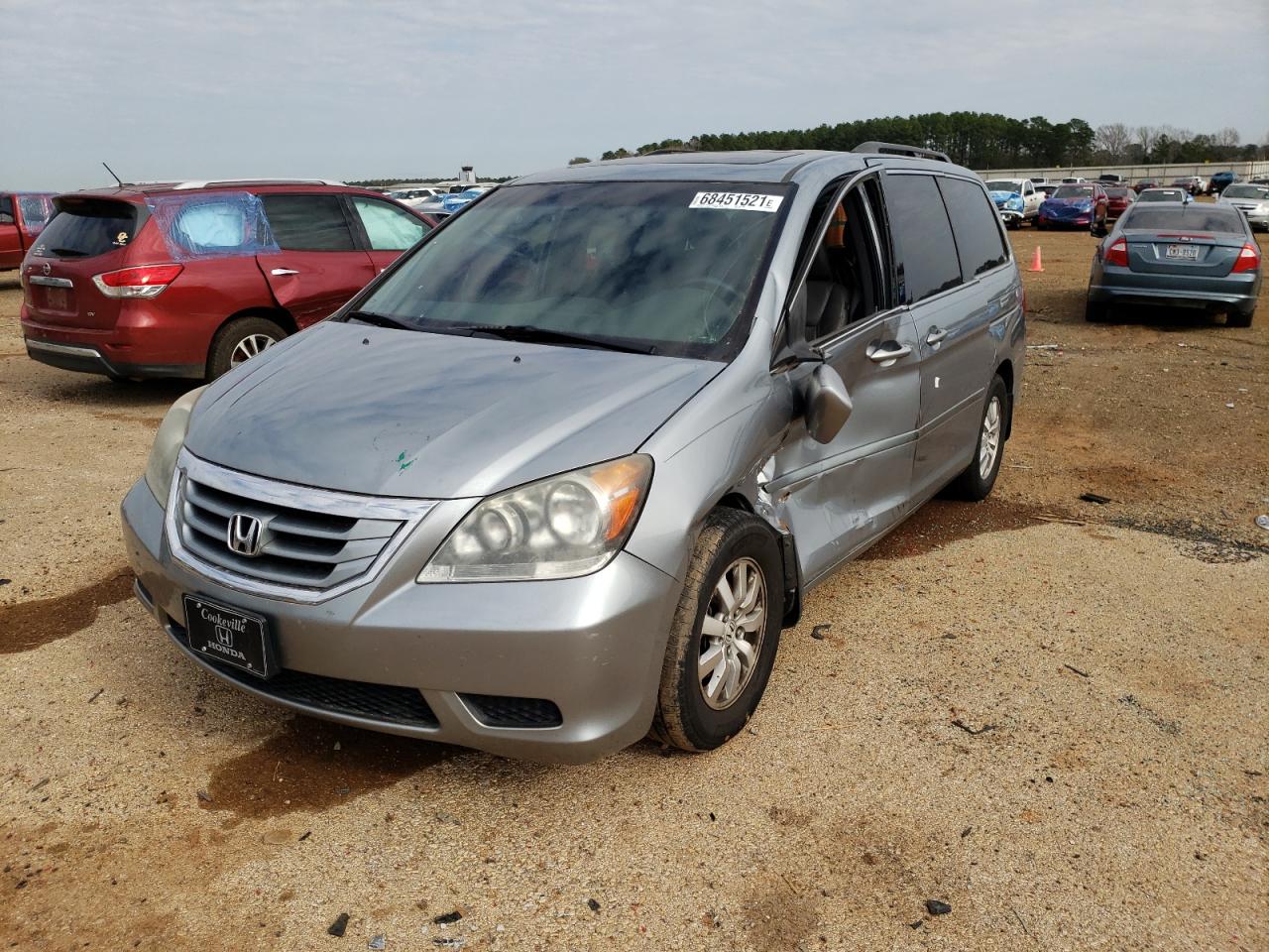 Photo 2 from auction – 2008 HONDA ODYSSEY EX with VIN 5FNRL38798B036672
