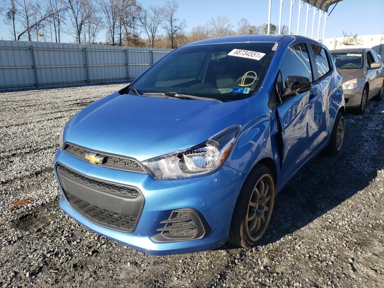 Photo 2 from auction – 2016 CHEVROLET SPARK LS with VIN KL8CA6SA2GC577018
