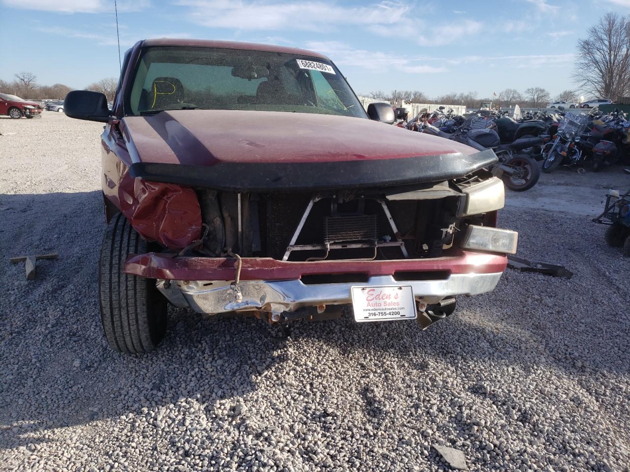 Photo 9 from auction – 2007 CHEVROLET SILVERADO with VIN 2GCEC13V371154243