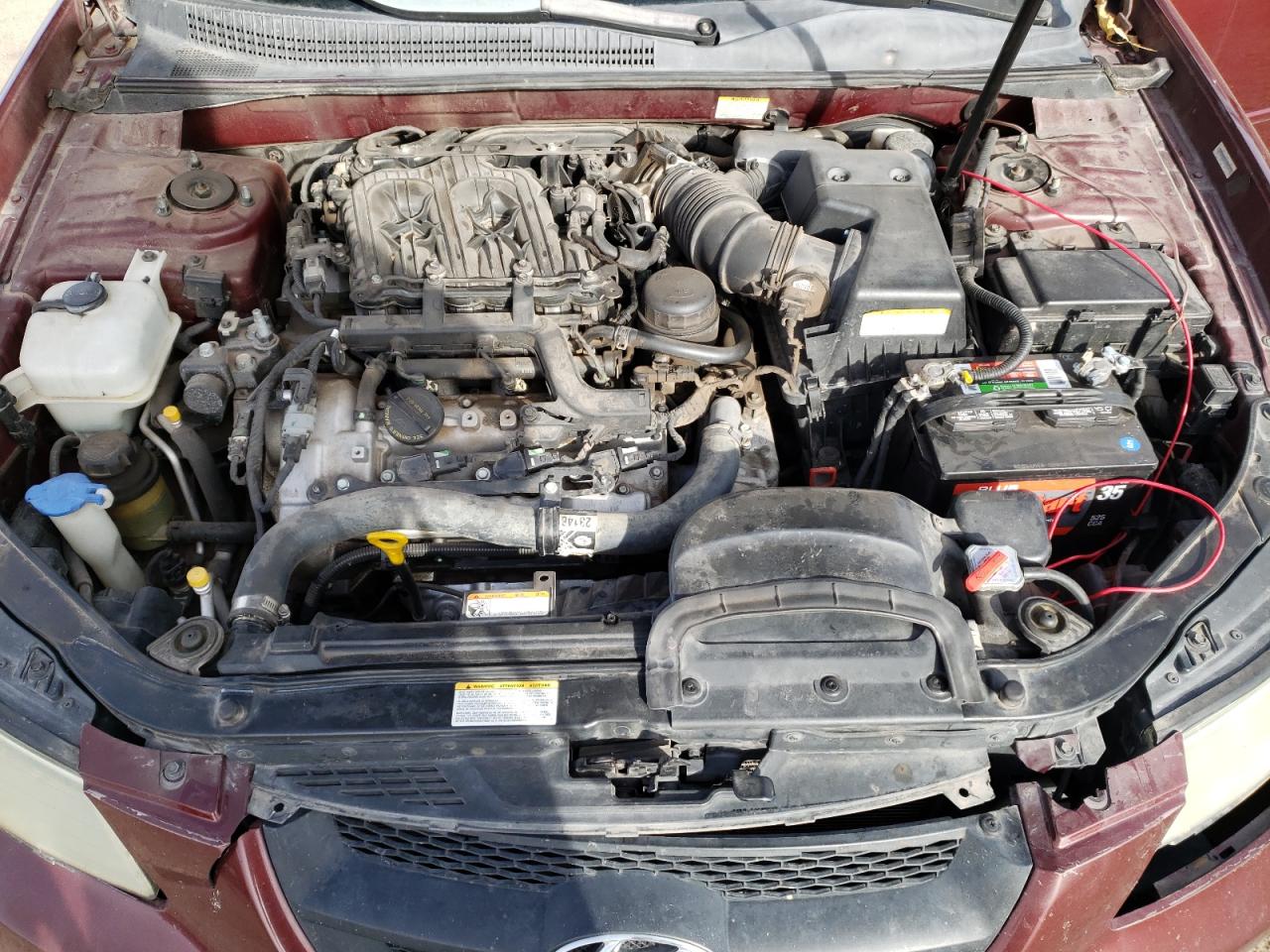 Photo 7 from auction – 2007 HYUNDAI SONATA SE with VIN 5NPEU46F87H287937