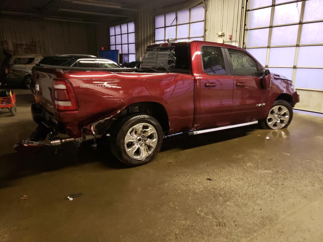 Photo 9 from auction – 2021 RAM 1500 BIG H with VIN 1C6SRFBT4MN534109
