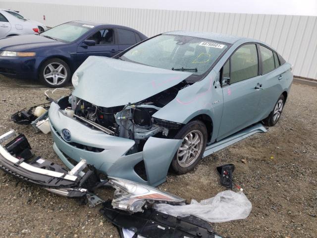 Photo 2 from auction – 2017 TOYOTA PRIUS with VIN JTDKARFU8H3041359