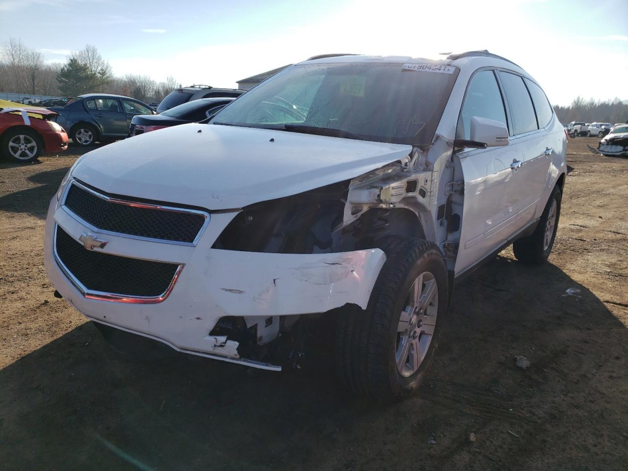 Photo 9 from auction – 2011 CHEVROLET TRAVERSE L with VIN 1GNKRGED3BJ317469