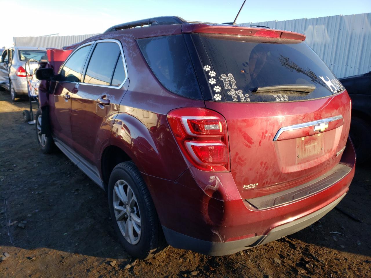 Photo 3 from auction – 2016 CHEVROLET EQUINOX LT with VIN 2GNALCEK1G6262013