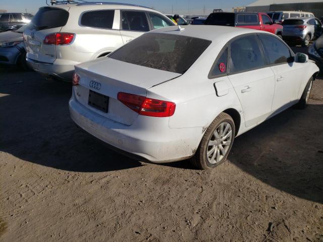 Photo 4 from auction – 2014 AUDI A4 PREMIUM with VIN WAUAFAFL7EN002958