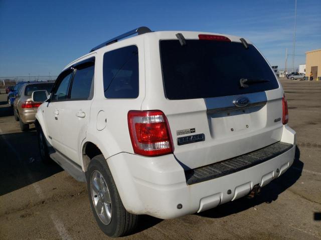Photo 3 from auction – 2008 FORD ESCAPE LIM with VIN 1FMCU94168KD00047