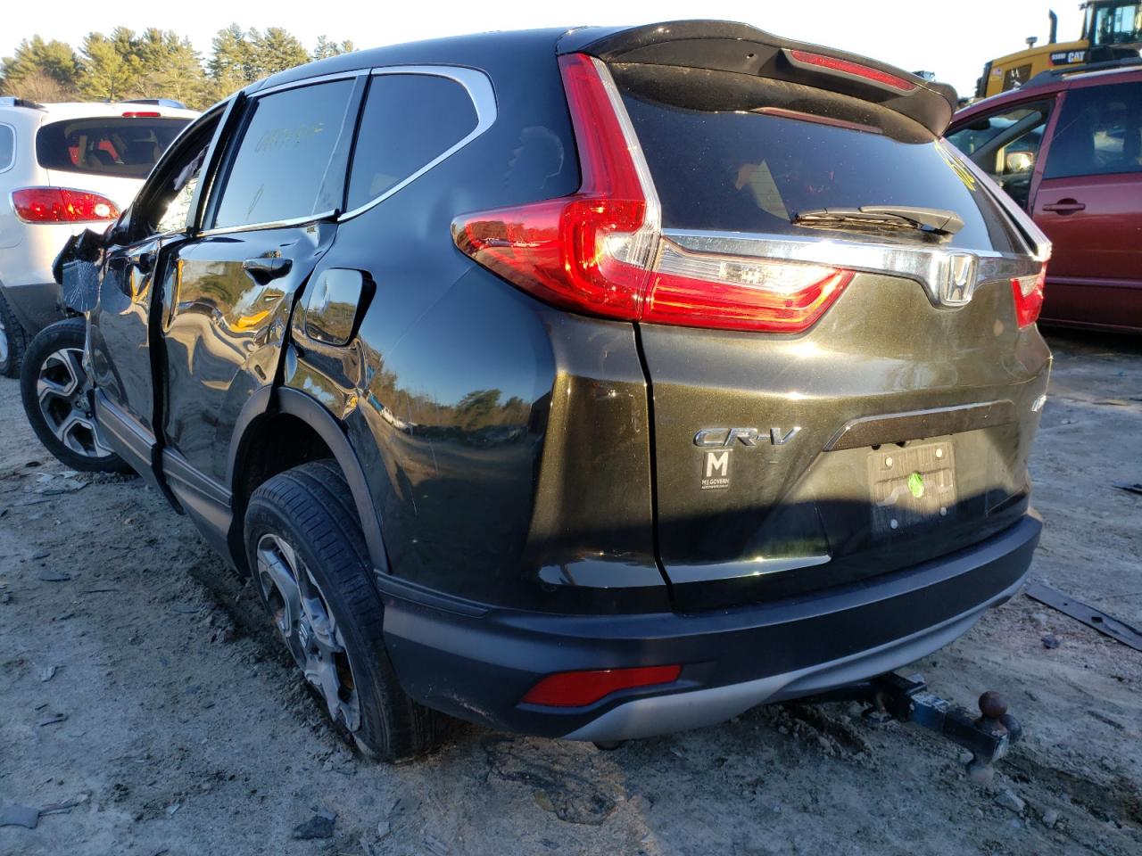 Photo 3 from auction – 2017 HONDA CR-V EX with VIN 5J6RW2H54HL064211