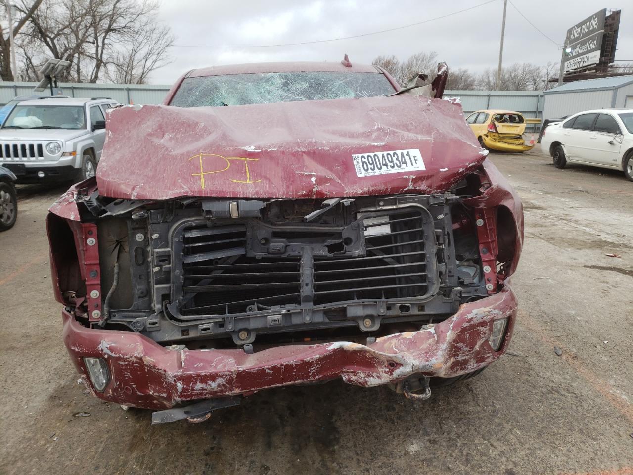 Photo 7 from auction – 2018 CHEVROLET SILVERADO with VIN 3GCUKTEJ2JG416028