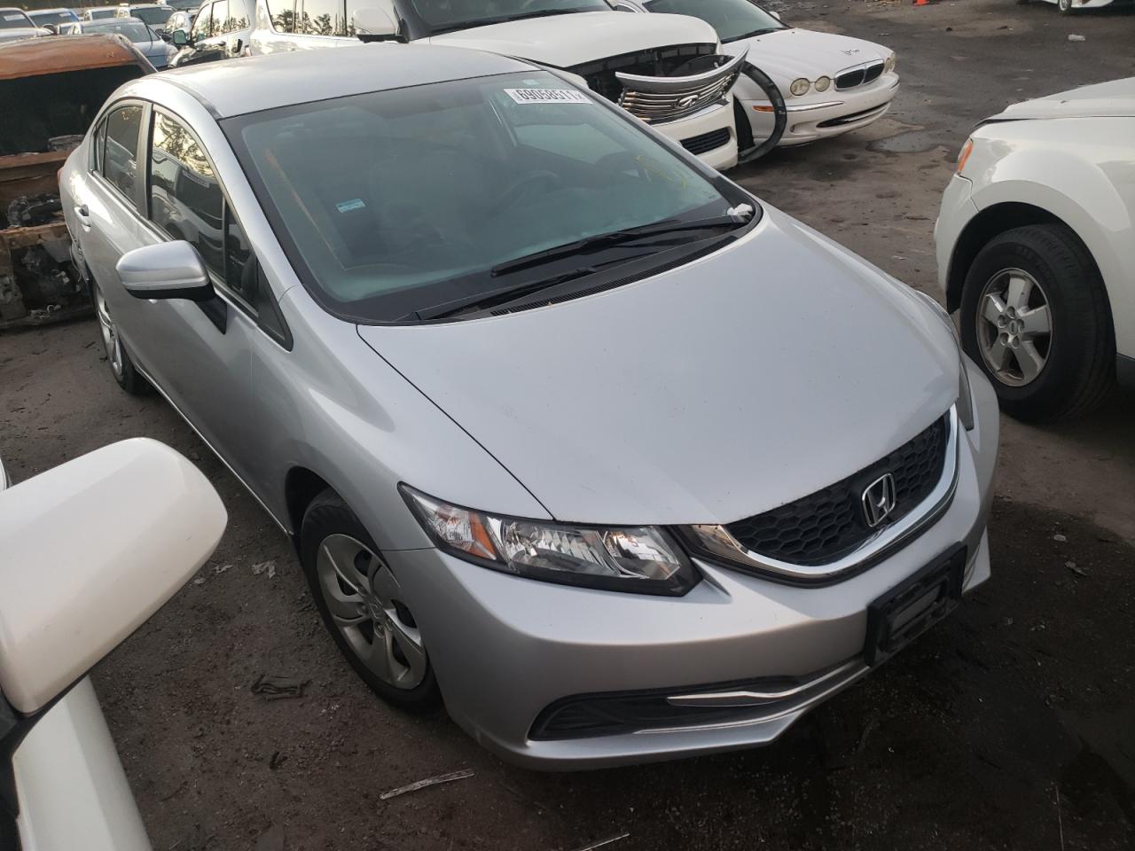 Photo 1 from auction – 2014 HONDA CIVIC LX with VIN 2HGFB2F55EH525532