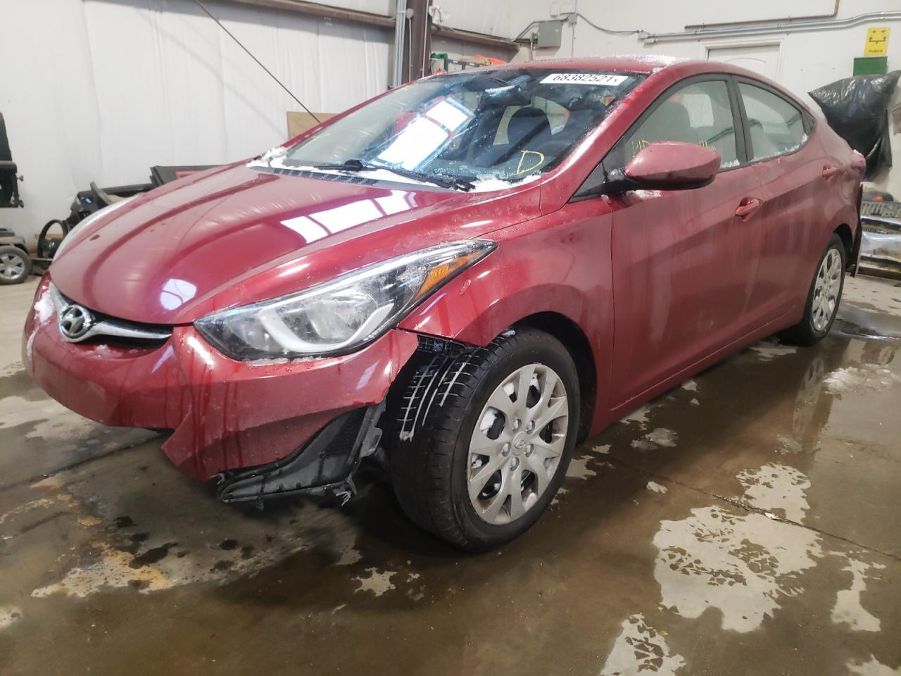 Photo 2 from auction – 2016 HYUNDAI ELANTRA SE with VIN 5NPDH4AE2GH704015