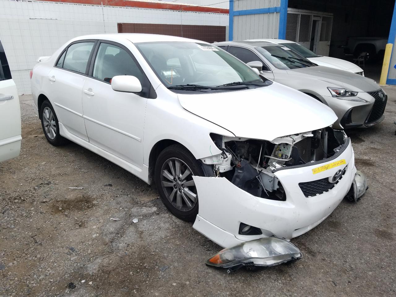 TOYOTA COROLLA BA 2010 with VIN 1NXBU4EE8AZ276618 - Photo from auction