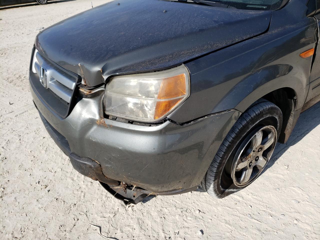 Photo 9 from auction – 2007 HONDA PILOT EX with VIN 5FNYF28467B027963