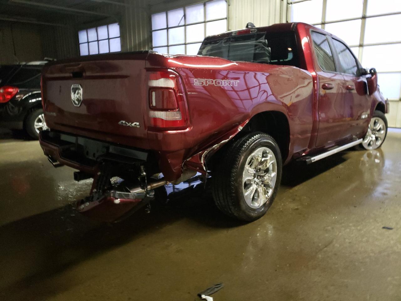 Photo 4 from auction – 2021 RAM 1500 BIG H with VIN 1C6SRFBT4MN534109