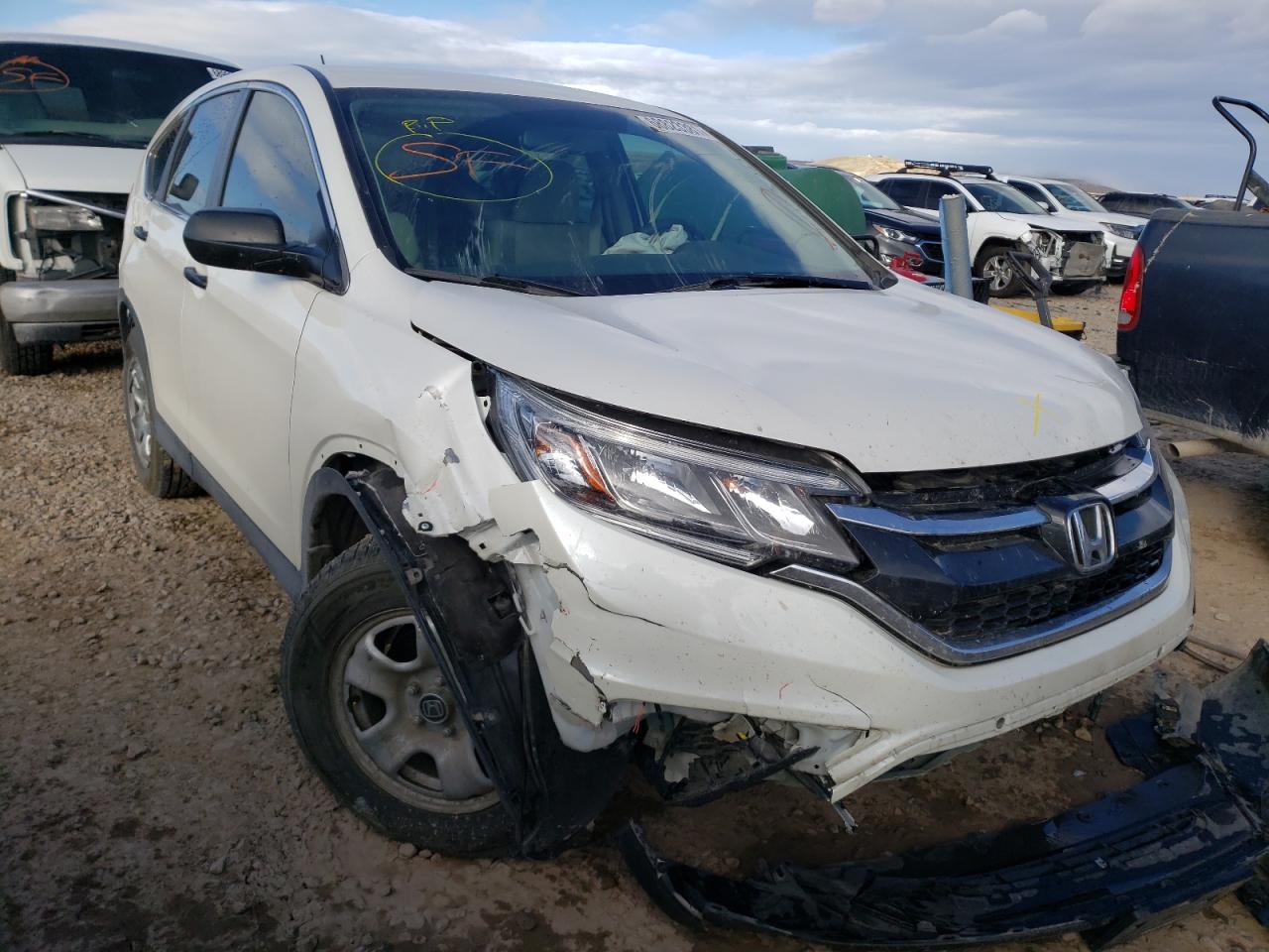 HONDA CR-V LX 2016 with VIN 5J6RM4H35GL137987 - Photo from auction