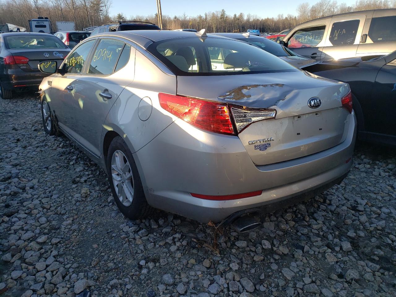 Photo 3 from auction – 2013 KIA OPTIMA LX with VIN KNAGM4A75D5421269