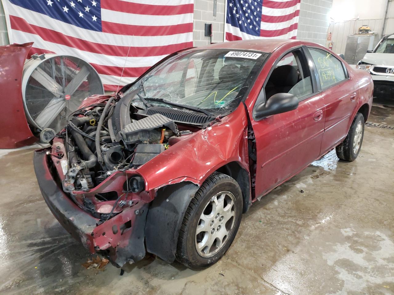 Photo 2 from auction – 2005 DODGE NEON SXT with VIN 1B3ES56C85D128745