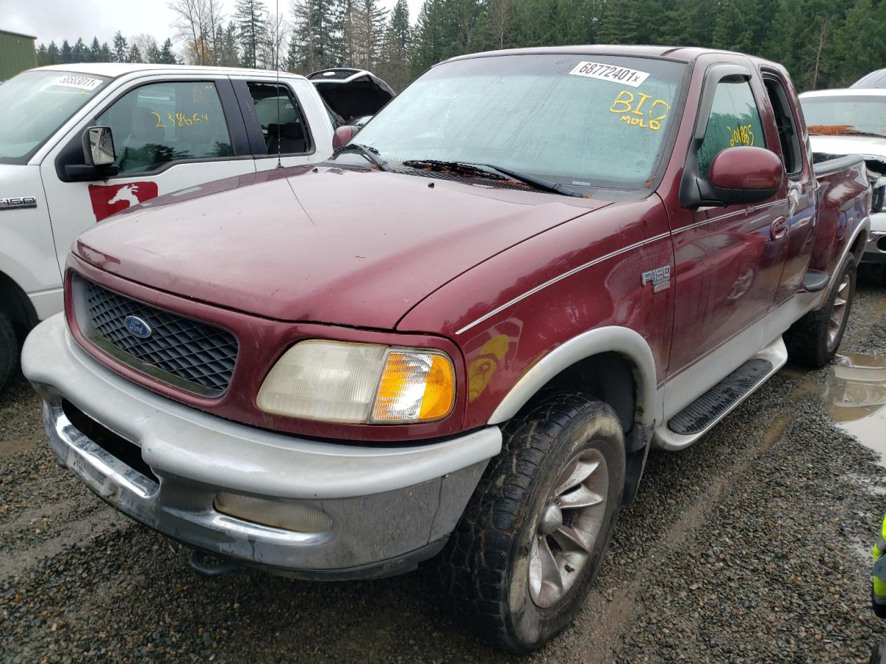 Photo 2 from auction – 1998 FORD F150 with VIN 2FTRX08L7WCA46329