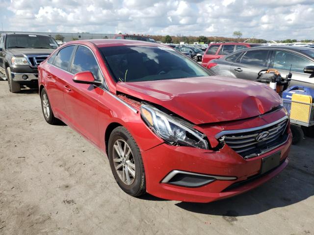 HYUNDAI SONATA SE 2017 with VIN 5NPE24AF5HH584551 - Photo from auction