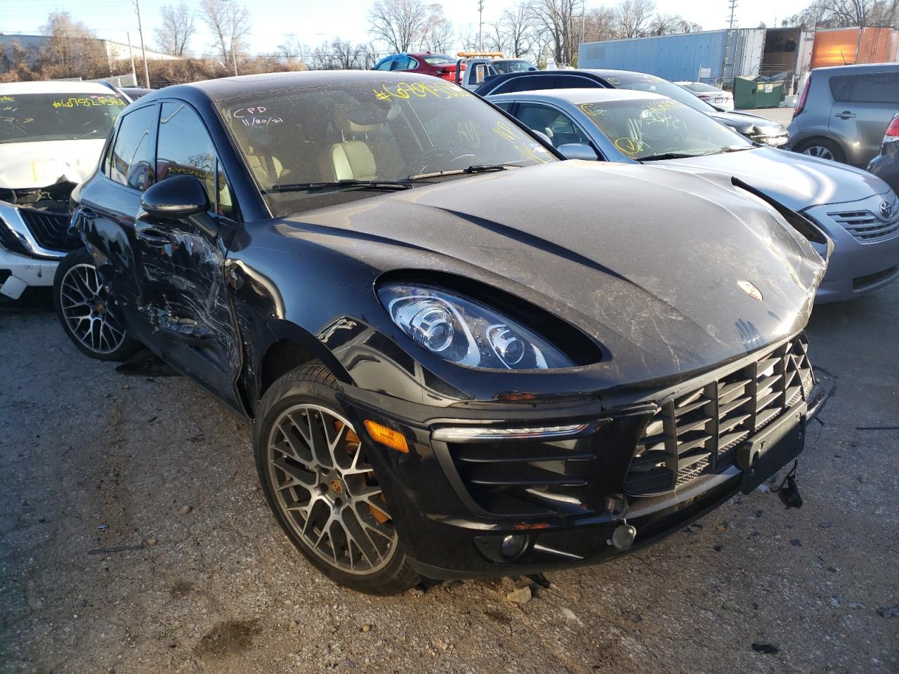 PORSCHE MACAN 2018 with VIN WP1AA2A57JLB09738 - Photo from auction