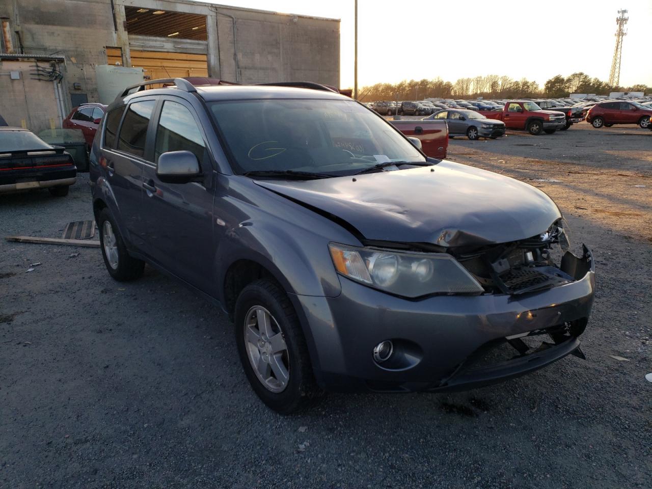 MITSUBISHI OUTLANDER 2007 with VIN JA4MT31X57Z004891 - Photo from auction