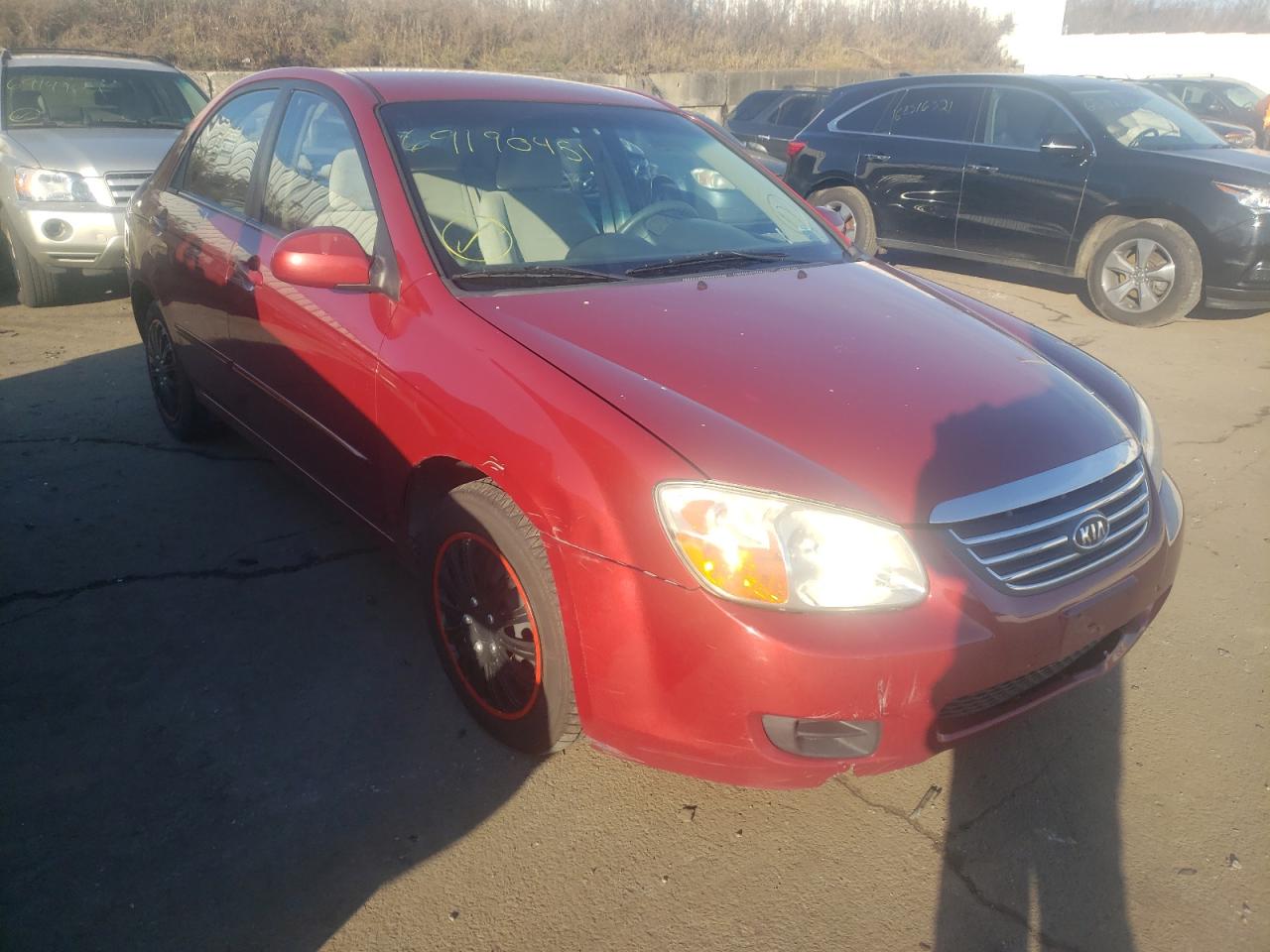 Foto 1 de la subasta – 2008 KIA SPECTRA con VIN KNAFE122785518182
