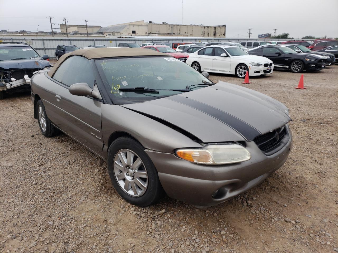 CHRYSLER SEBRING JX 2000 with VIN 3C3EL55H2YT294027 - Photo from auction