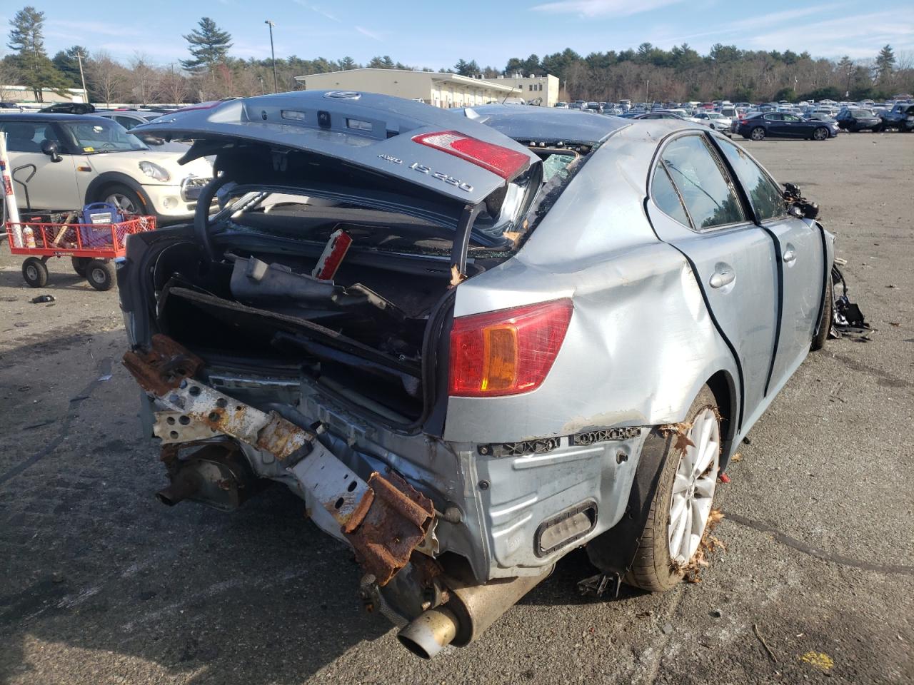Photo 4 from auction – 2009 LEXUS IS 250 with VIN JTHCK262892030536