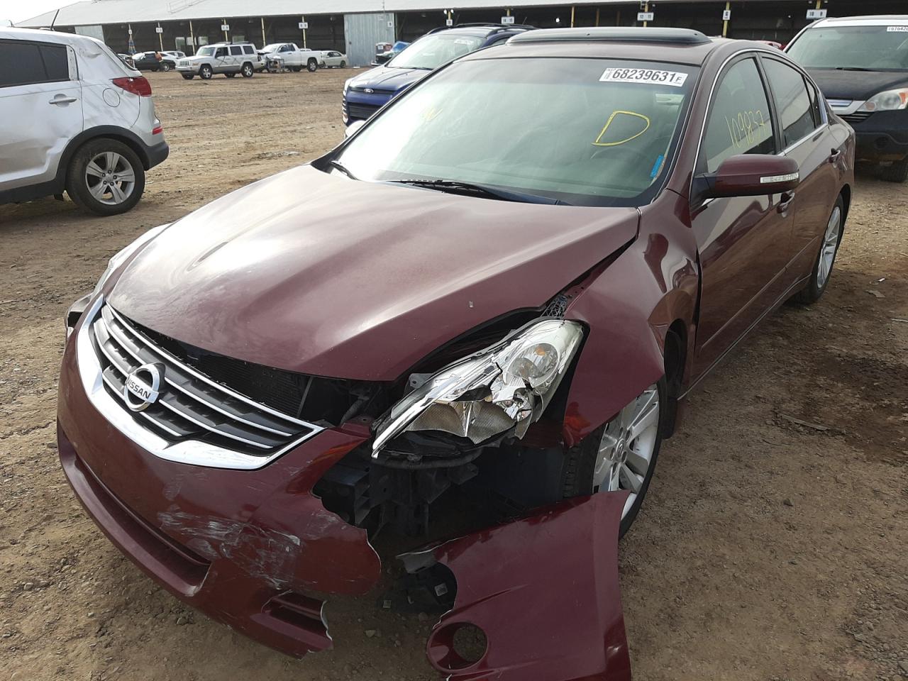 Photo 2 from auction – 2011 NISSAN ALTIMA SR with VIN 1N4BL2AP3BN487259