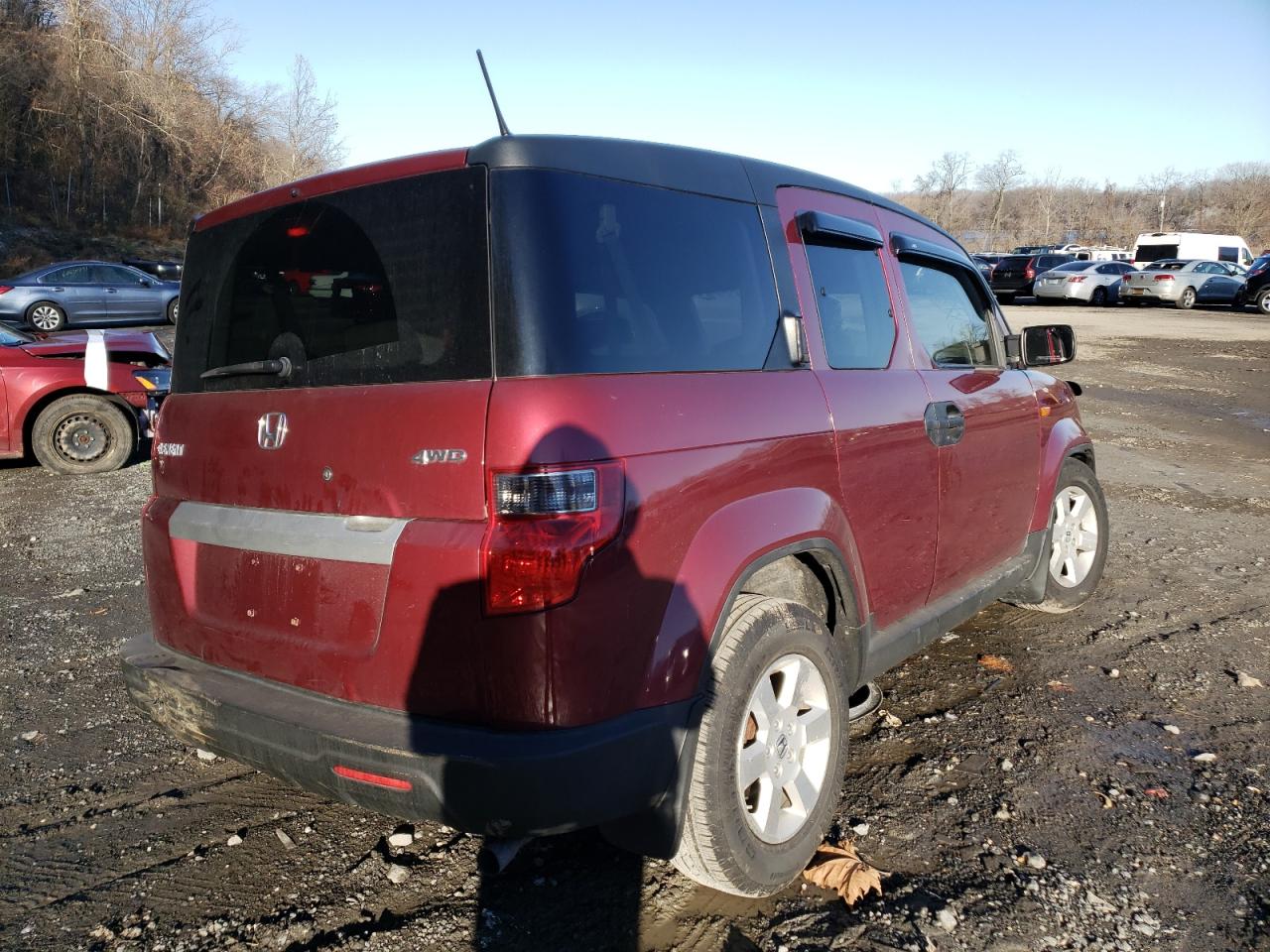 Photo 4 from auction – 2011 HONDA ELEMENT EX with VIN 5J6YH2H72BL004460