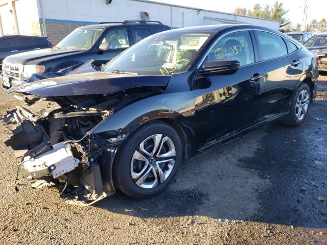 Photo 2 from auction – 2019 HONDA CIVIC LX with VIN 2HGFC2F67KH580145