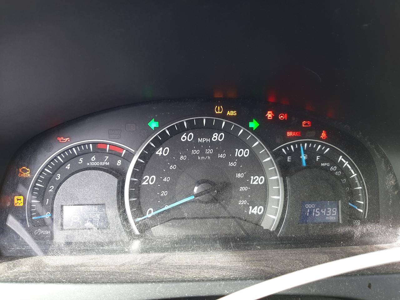 Photo 8 from auction – 2012 TOYOTA CAMRY BASE with VIN 4T4BF1FK8CR178808