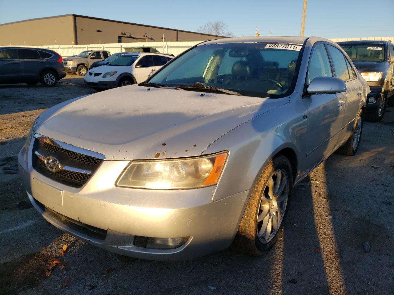 Photo 2 from auction – 2007 HYUNDAI SONATA SE with VIN 5NPEU46F57H259867