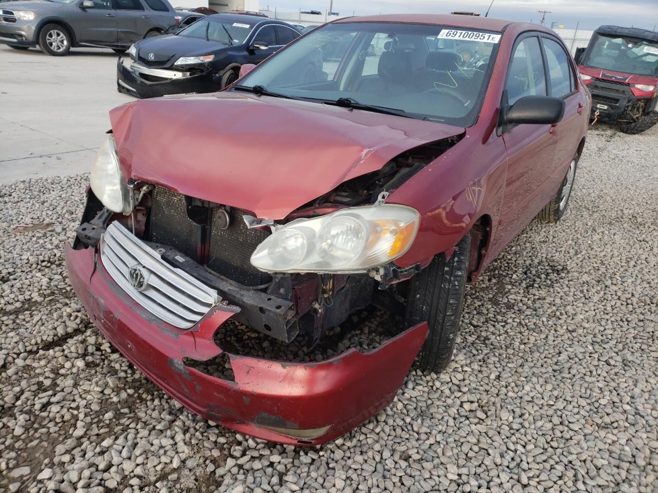 Photo 2 from auction – 2003 TOYOTA COROLLA CE with VIN 1NXBR32E63Z044358